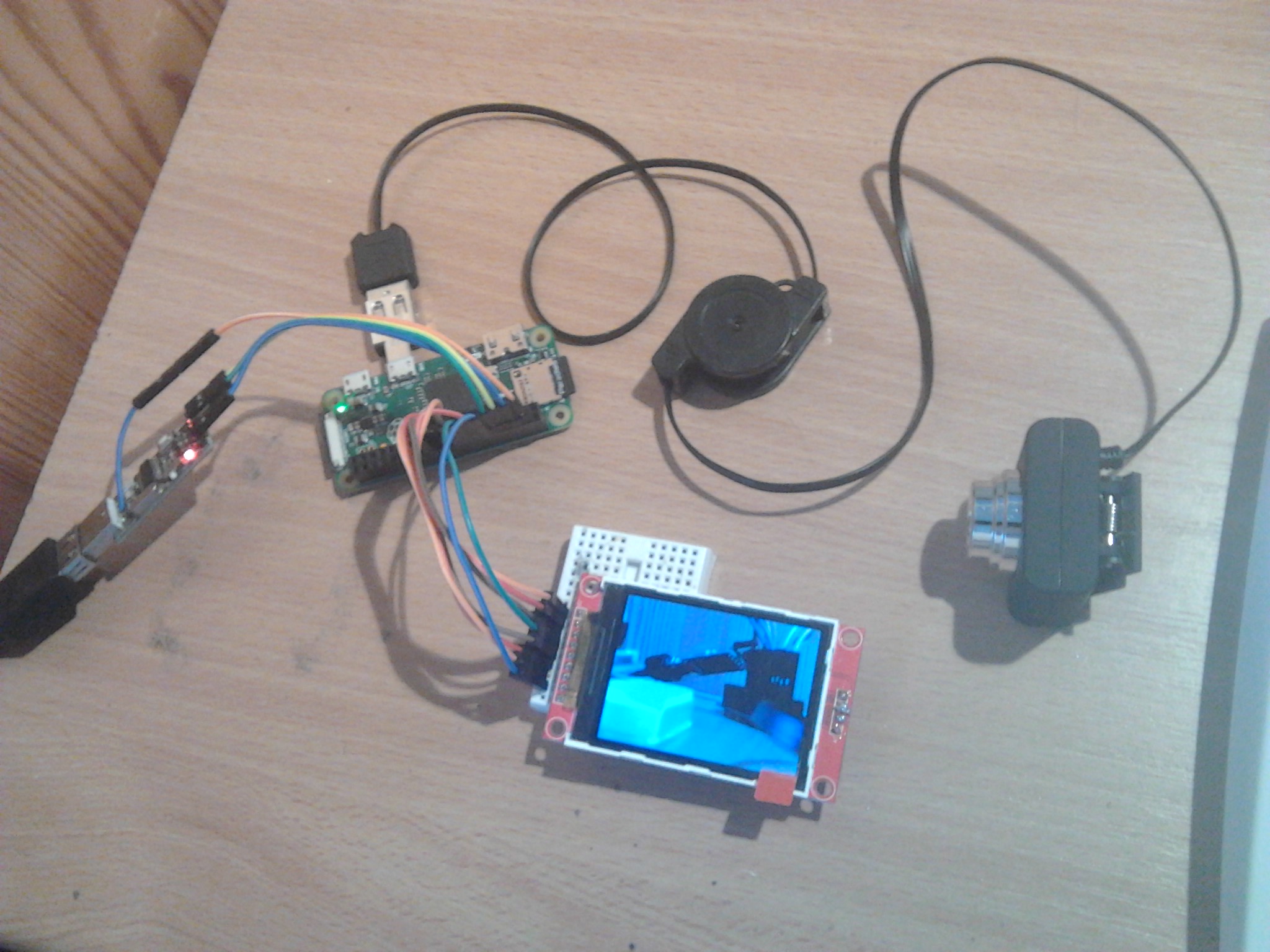 raspberry pi car security camera